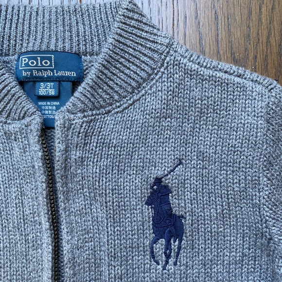 Polo by Ralph Lauren kids cardigan - size 2 years - Picture 4 of 8